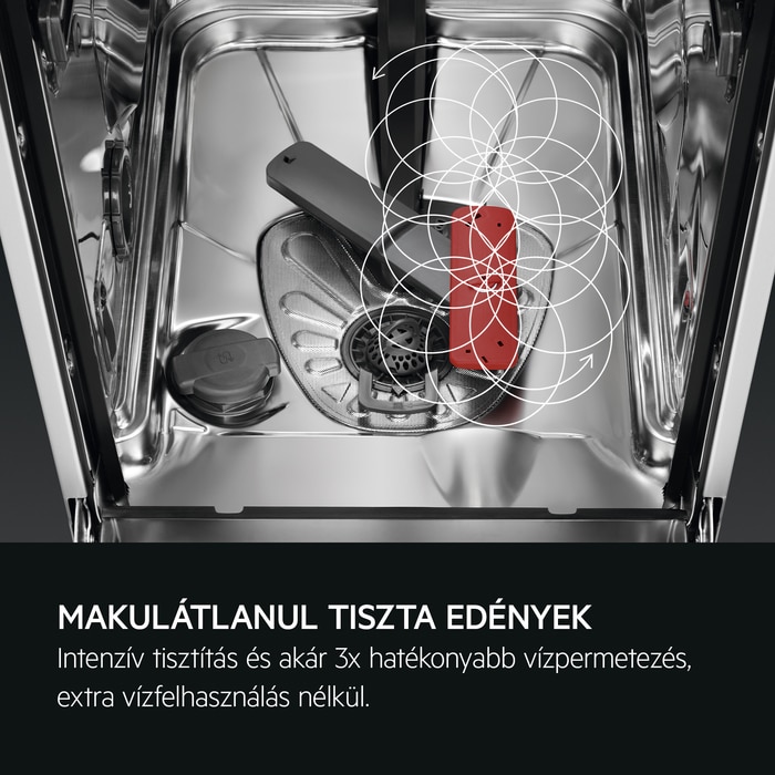 Masina de spalat vase AEG, 15 seturi, 9 programe, Clasa D, AirDry, Inox