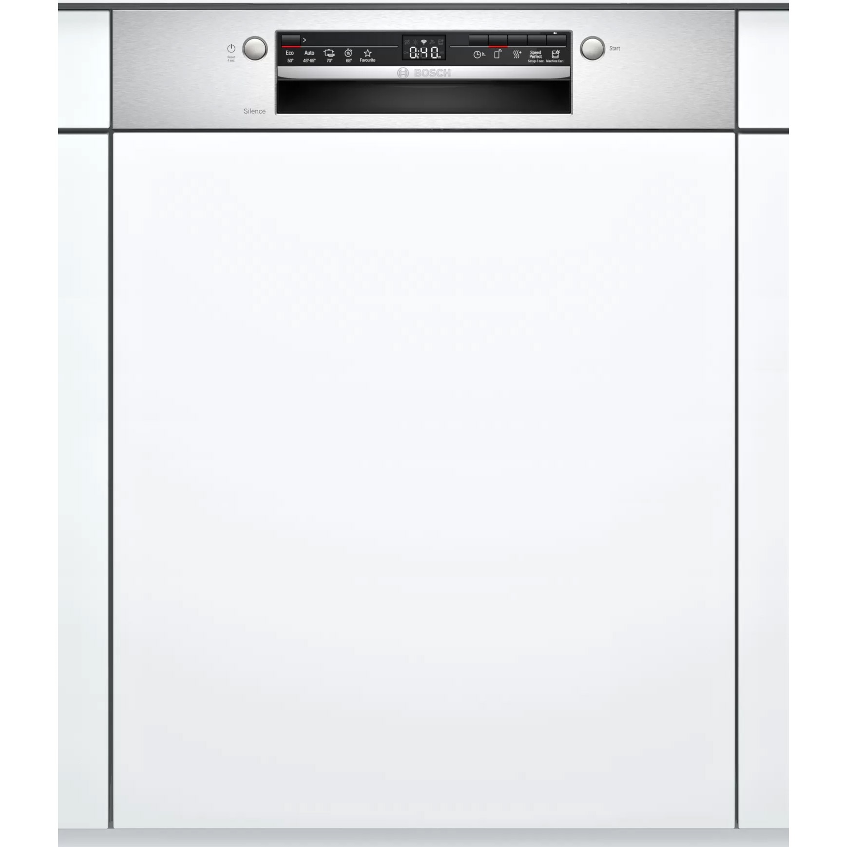 Masina de spalat vase incorporabila Bosch SMI2ITS33E, 12 seturi, 5 programe, Clasa E, Home Connect, 60 cm