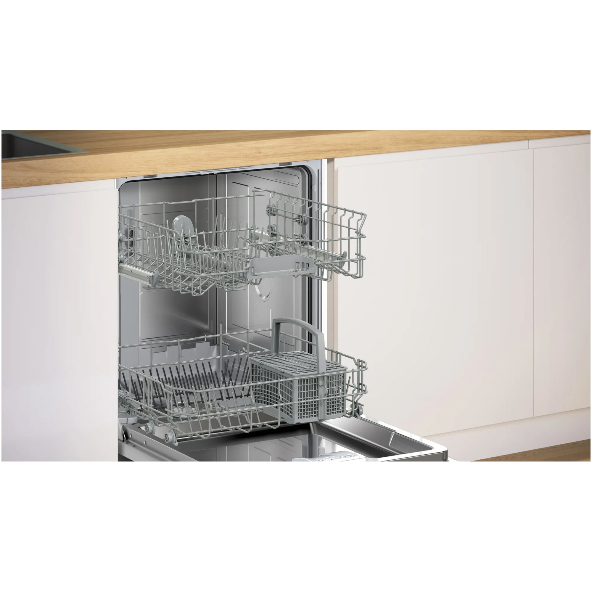 Masina de spalat vase incorporabila Bosch SMI2ITS33E, 12 seturi, 5 programe, Clasa E, Home Connect, 60 cm
