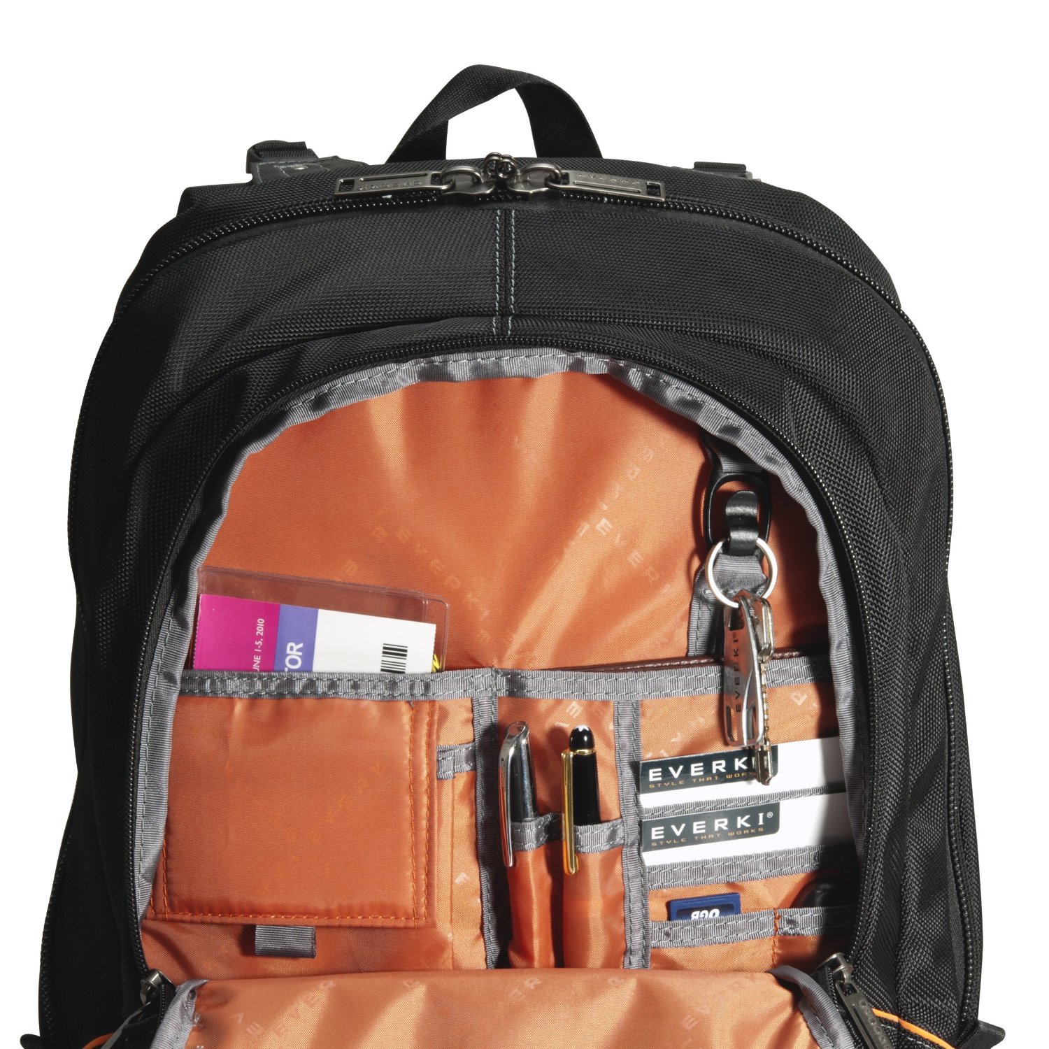 Rucsac Laptop EVERKI Glide 17.3", Black