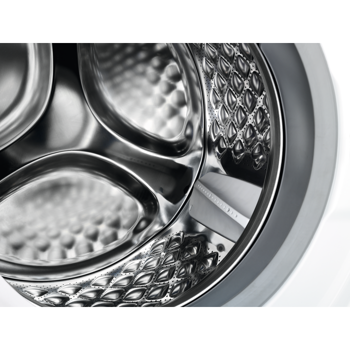 Masina de spalat cu abur cu incarcare frontala AEG LFR73844VE UniversalDose, clasa energetica A, capacitate 8 kg, 1400 rpm, afisaj LED, alb