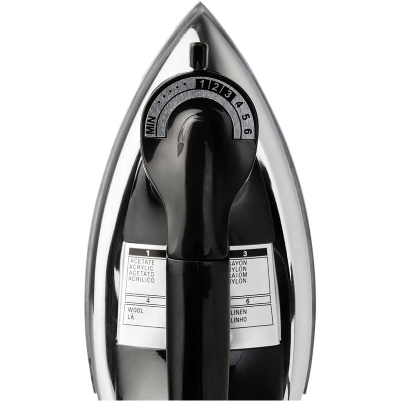 Fier de calcat de tip uscat Haeger, DI-120.001B, 1200 W, Negru