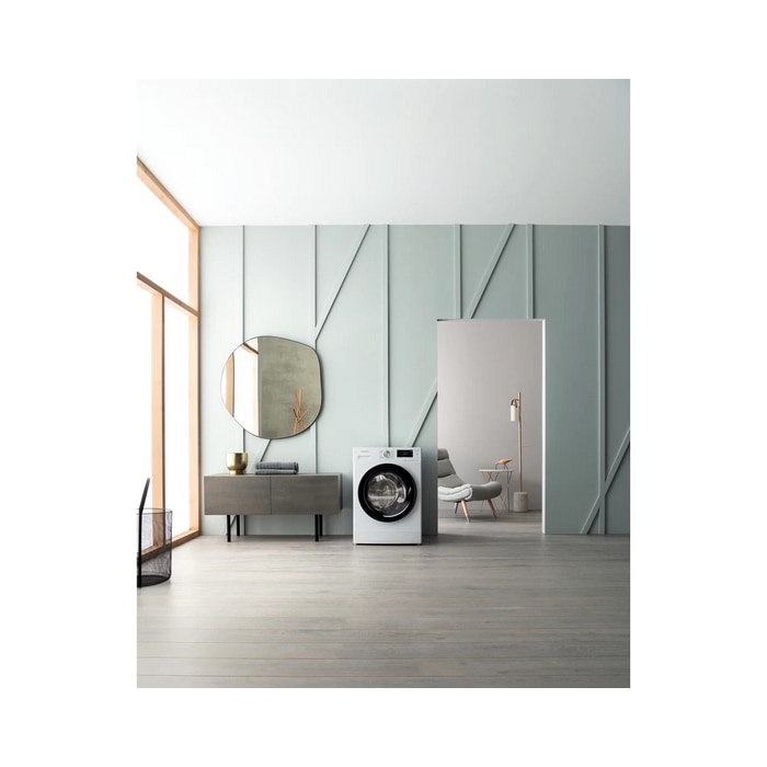 Masina de spalat rufe Whirlpool FreshCare+ FFB 7259 BV EE, 7 kg, 1200 rpm, Clasa B, Steam Refresh, Tehnologia al-6lea Simt, Motor Inverter, Alb/Negru