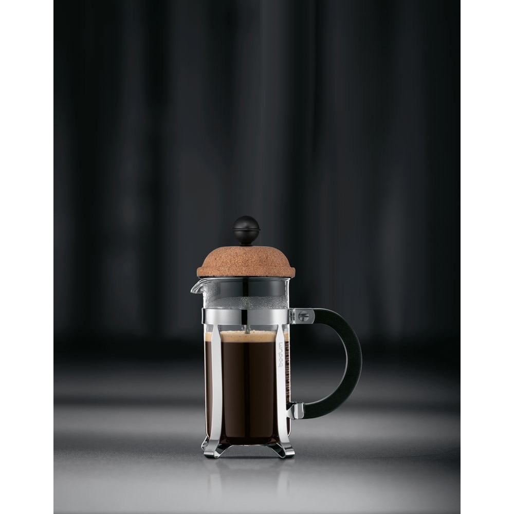 Cafetiera, Bodum by AleXer, 42FEB232162, 350 ml, 111x168x80 mm, Otel, Natur, saculet voiaj inclus