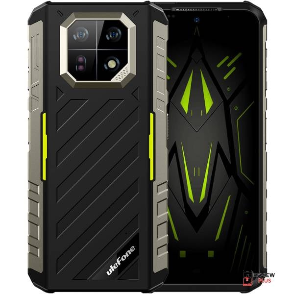 Telefon mobil Ulefone Armor 22 Verde, 4G, IPS 6.58" 120Hz, 64MP, Night Vision, 16GB RAM (8GB + 8GB extensibili), 128GB ROM, Helio G96, NFC, Dual SIM