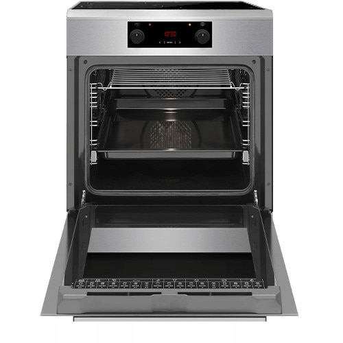 Aragaz, Amica, 4 zone gatit, inox, 60x60x85cm