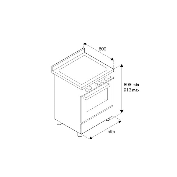 Aragaz premium cu plita pe inductie si cuptor electric Bertazzoni, 60 cm, colectie Professional, 4 zone de gatit, 9 trepte de putere+Booster, cuptor 69 litri, 11 moduri gatire, indicator caldura reziduala, panou de control tactil si mecanic, portocaliu