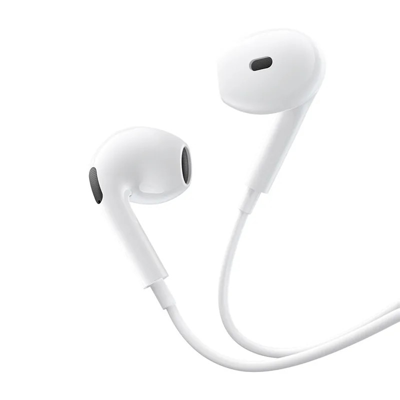 Baseus Encok CZ19 Casti In-Ear cu fir alb