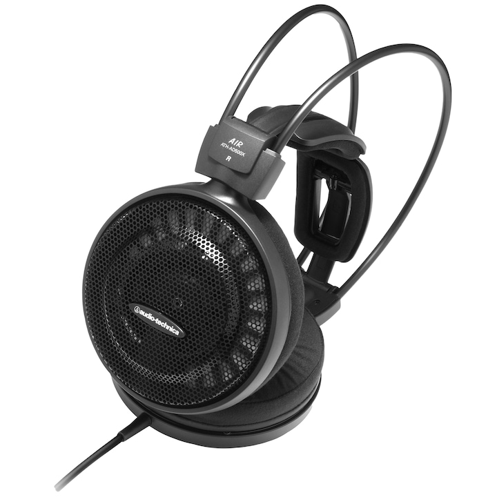 Casti audio tip Dj Audio-Technica ATH-AD500X, Negru