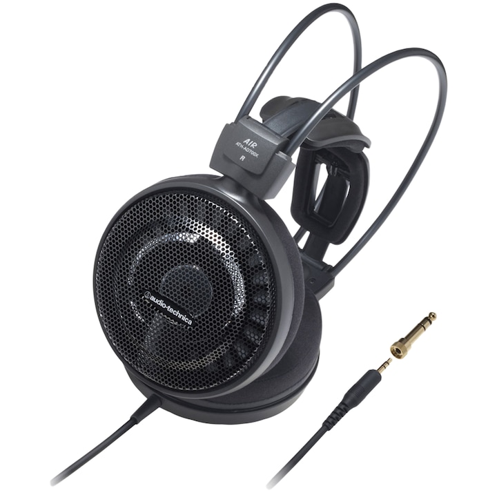 Casti audio tip Dj Audio-Technica ATH-AD700X, Negru