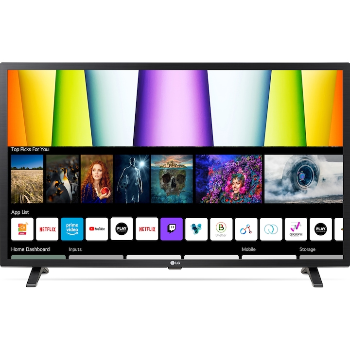 Televizor LED LG 32LQ63006LA 32'' Full HD, Smart TV, Dolby Digital, DVB-T2, Negru