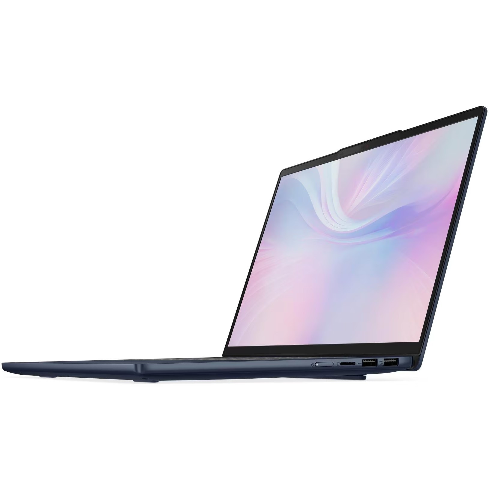 Laptop Lenovo IdeaPad Slim 5 14ARP10 cu procesor AMD Ryzen™ 7 7735HS pana la 4.75GHz, 14" WUXGA, OLED, 32GB DDR5 RAM, 1TB SSD, AMD Radeon™ 680M Graphics, No OS, Cosmic Blue