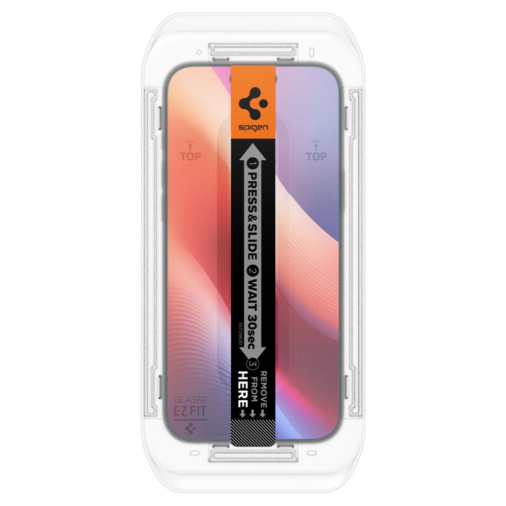Folie sticla SPIGEN GLAS.TR ”EZ FIT”, compatibila Apple Iphone 16 Pro, transparenta