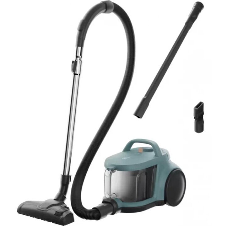 Aspirator fara sac Electrolux EL31C2OG 1000W, capacitate colectare 2 L, nivel de zgomot 78 dB, verde
