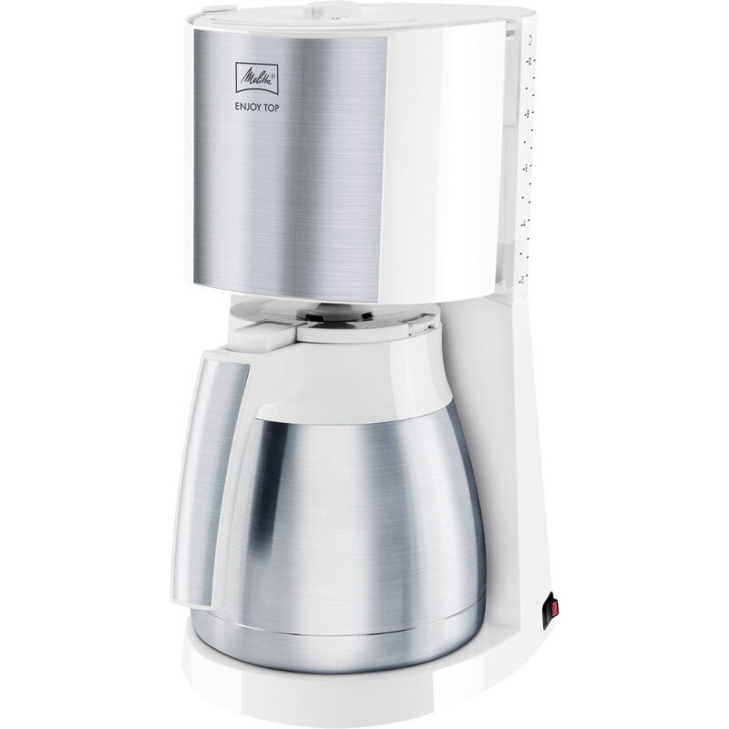 Cafetiera Melitta 1017-07, 1000 W, 1.25 l, Alb