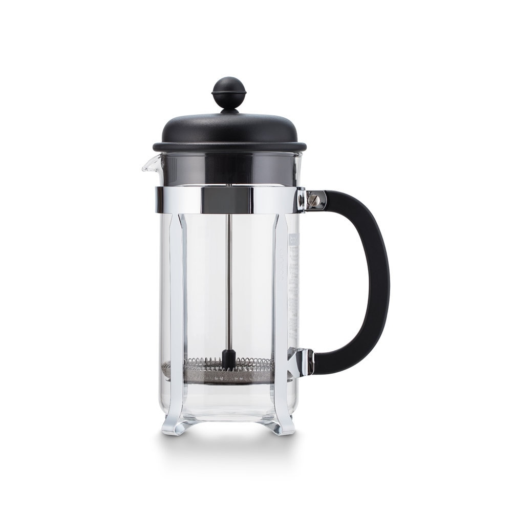 Cafetiera, Bodum by AleXer, 42FEB232145, 1000 ml, 171x242x106 mm, Plastic, Otel, Negru, saculet voiaj inclus