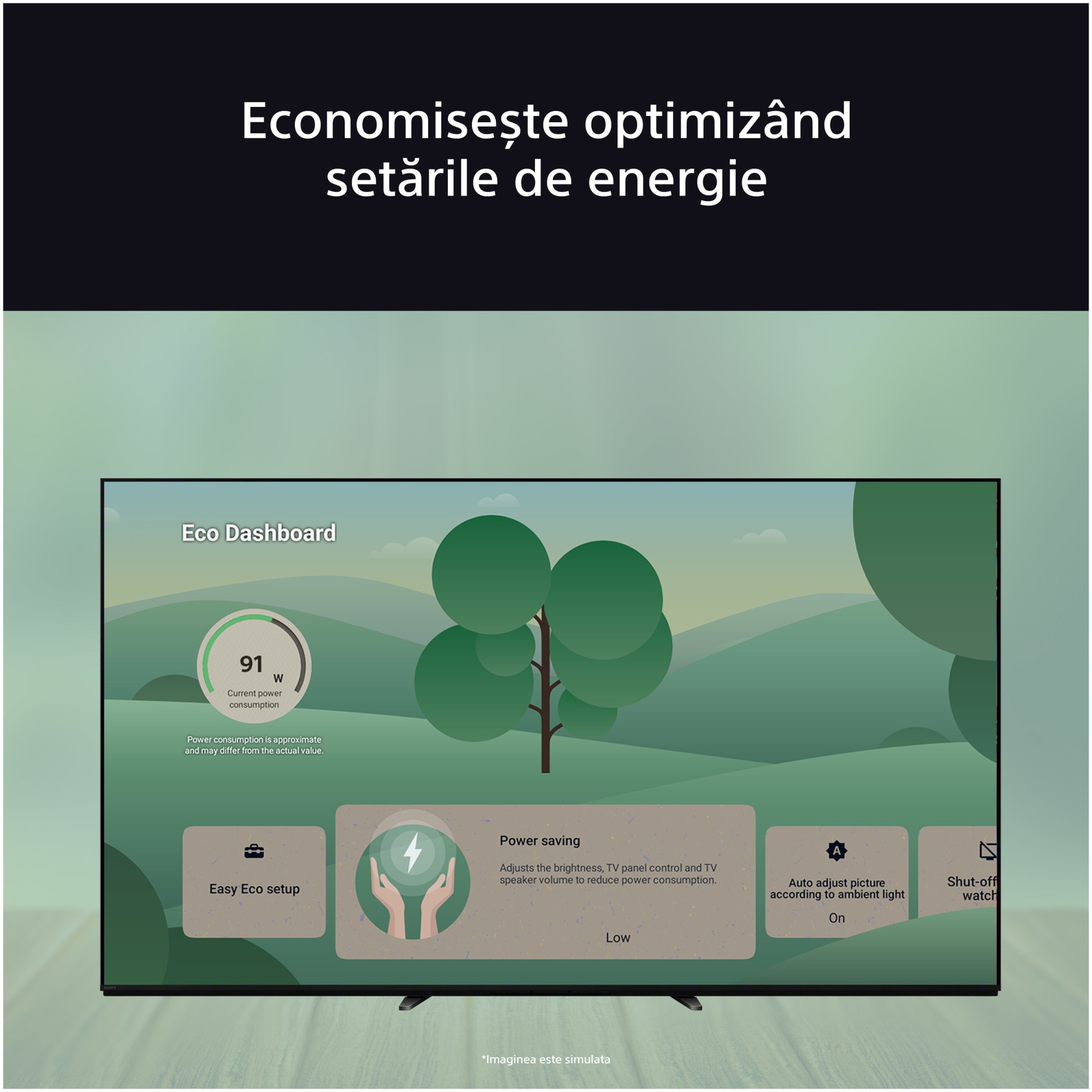 Televizor Sony BRAVIA 9 QLED XR l Mini LED 75XR90, 189 cm, Smart Google TV, 4K Ultra HD, 100 Hz, Clasa D
