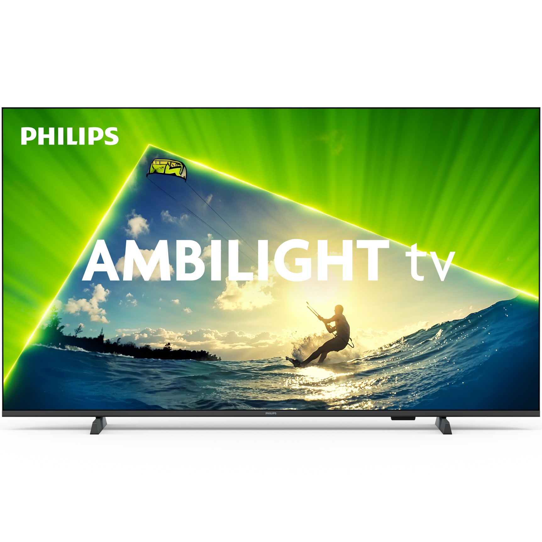 Televizor Philips AMBILIGHT tv QLED 65PUS8209, 164 cm, Smart TV, 4K Ultra HD, Clasa E (Model 2024)