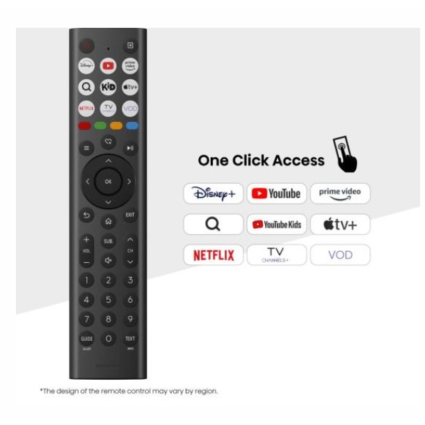 Televizor Hisense 32A5Q 32inch 80cm QLED FullHD VidaaOS 60Hz Dolby Atmos Negru