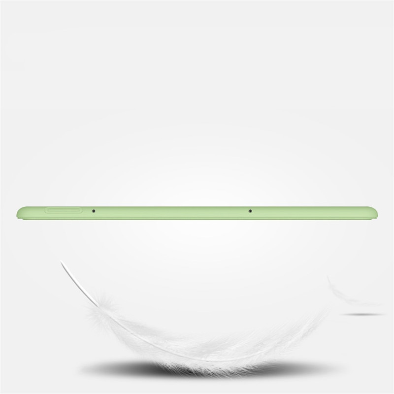 Husa Ultra Slim pentru Lenovo Idea Tab Plus / Tab K12, 12.1" (2025), Silicon TPU, Smart Cover - Verde menta