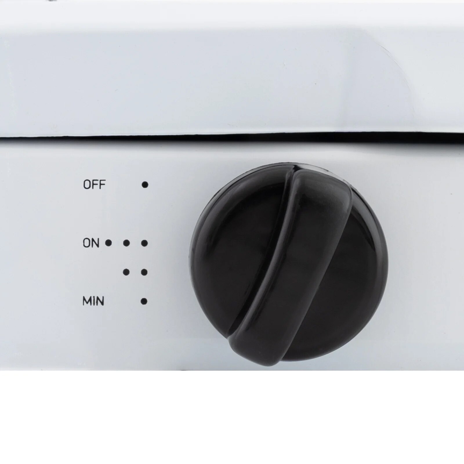 Aragaz cu doua ochiuri BÖHM BG-M-002-W pe gaz si aprindere manuala, 4.4 kW, Alb