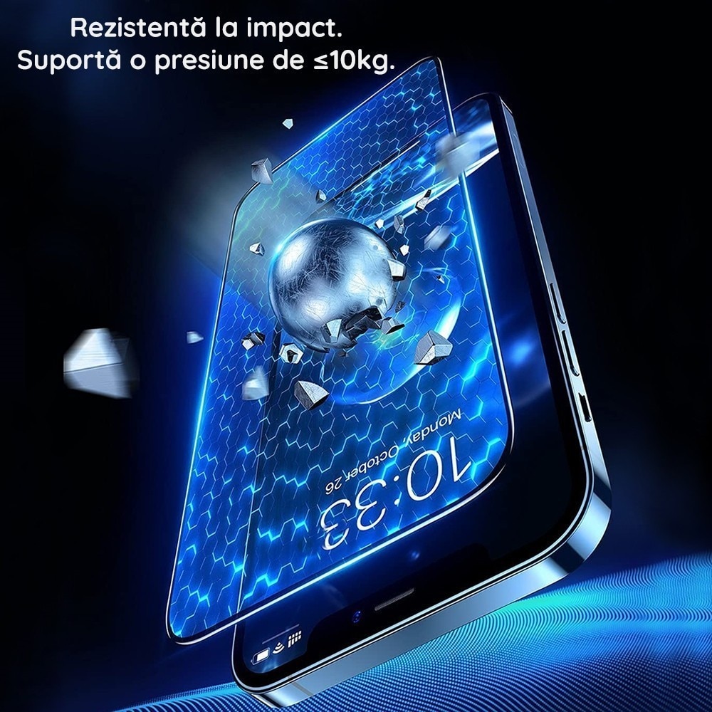 Folie Sticla Securizata pentru Nothing Phone 1, Flippy, Sticla de protectie Compatibila cu Nothing Phone 1, 2.5D, HD, Transparenta