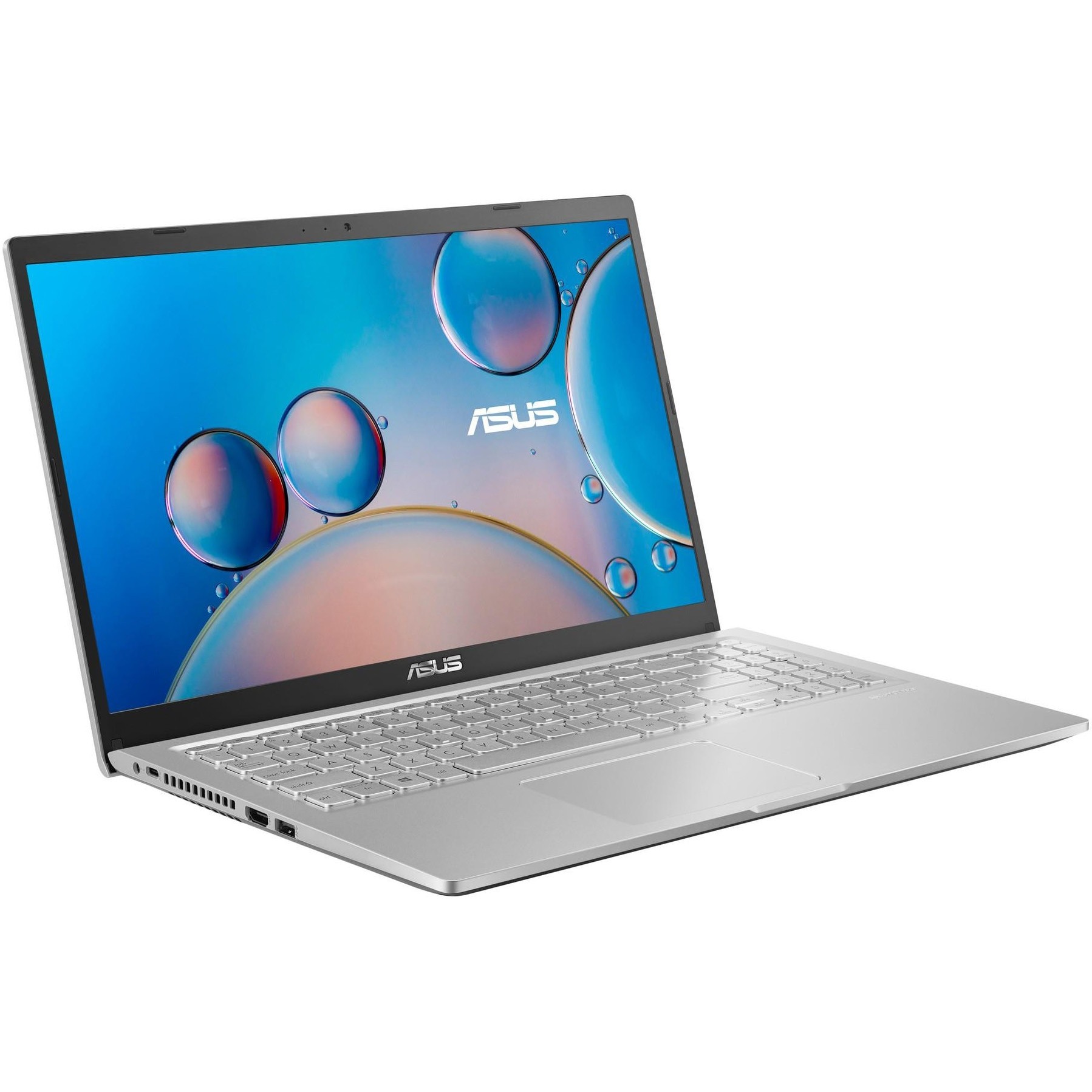 Laptop ASUS X515KA cu procesor Intel® Celeron® N4500 pana la 2.8GHz, 15.6'', Full HD, 8GB DDR4, 512GB SSD, Intel® UHD Graphics, No OS, Transparent Silver