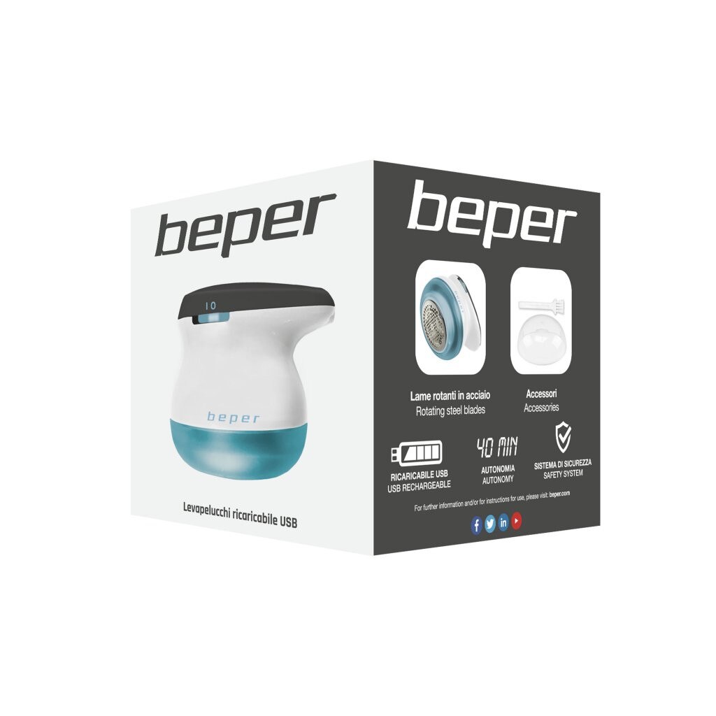 Aparat de curatat scame, incarcator USB, Beper, 50.245