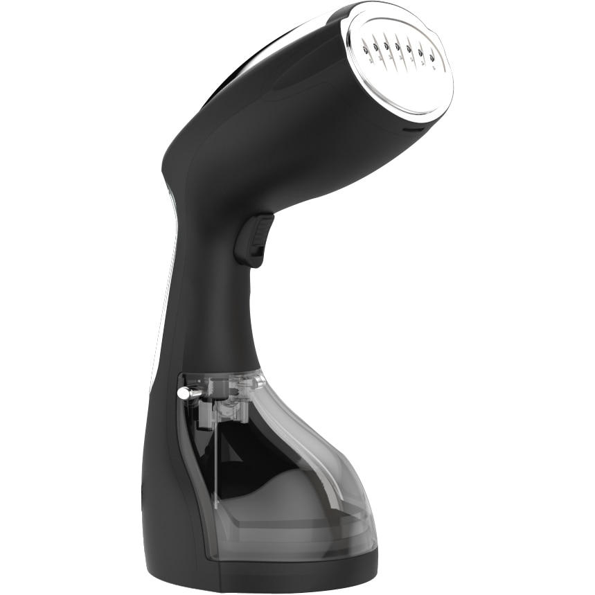Aparat de calcat vertical cu abur Steam One STravel, 1400 W, 260 ml, portabil, indicator incalzire, accesorii, Slim, aluminiu, Negru