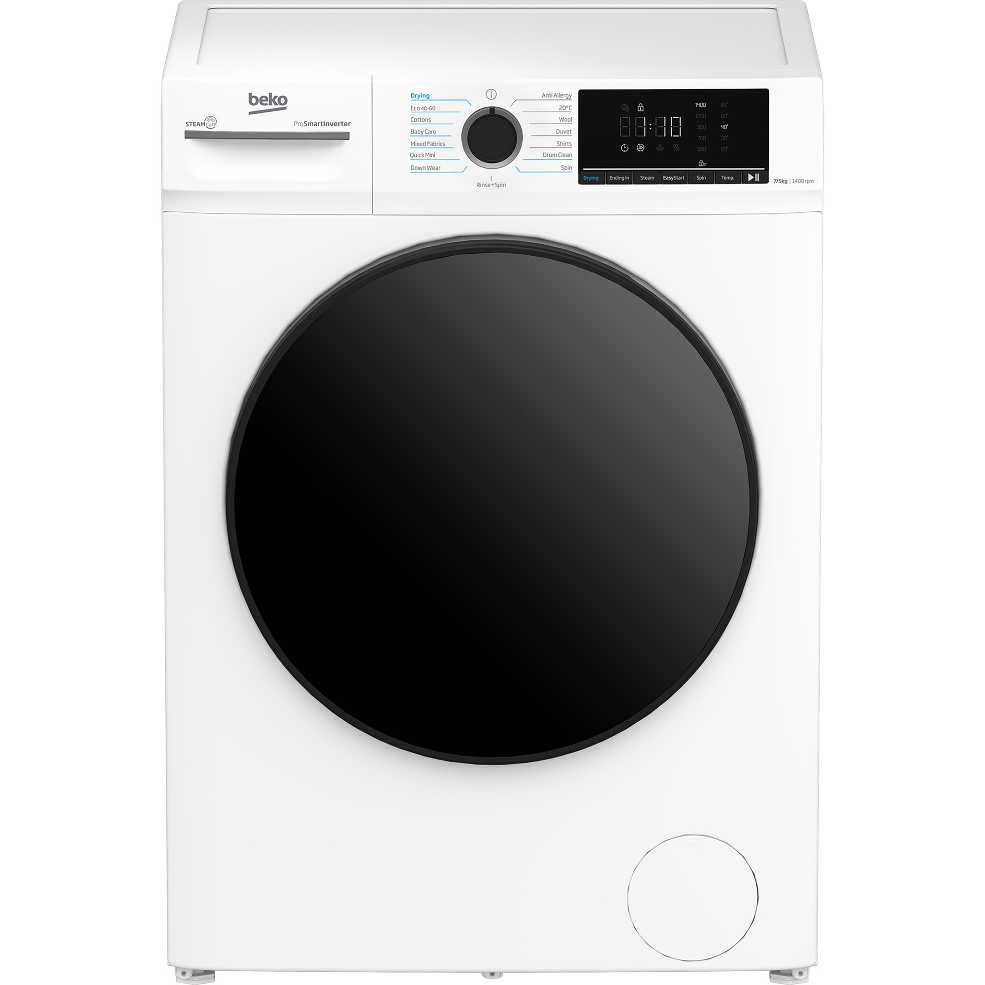 Masina de spalat rufe - Beko BMM5DFO5741W, 7kg - 5kg, 1400 rpm, adancime 52cm