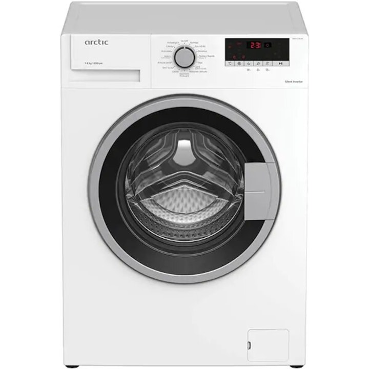 Masina de spalat rufe frontala ARCTIC AB81223XLW5, 8 kg, 1200rpm, Clasa A+++, Alb