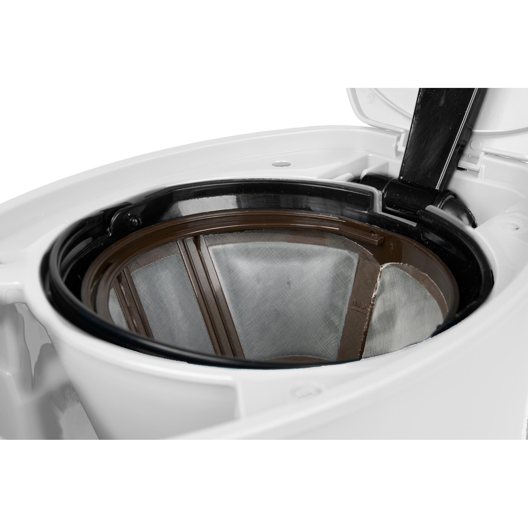 Cafetieră Haden Dorchester, 1080 W, 1,5 l, alb, programator electronic, menținerea temperaturii