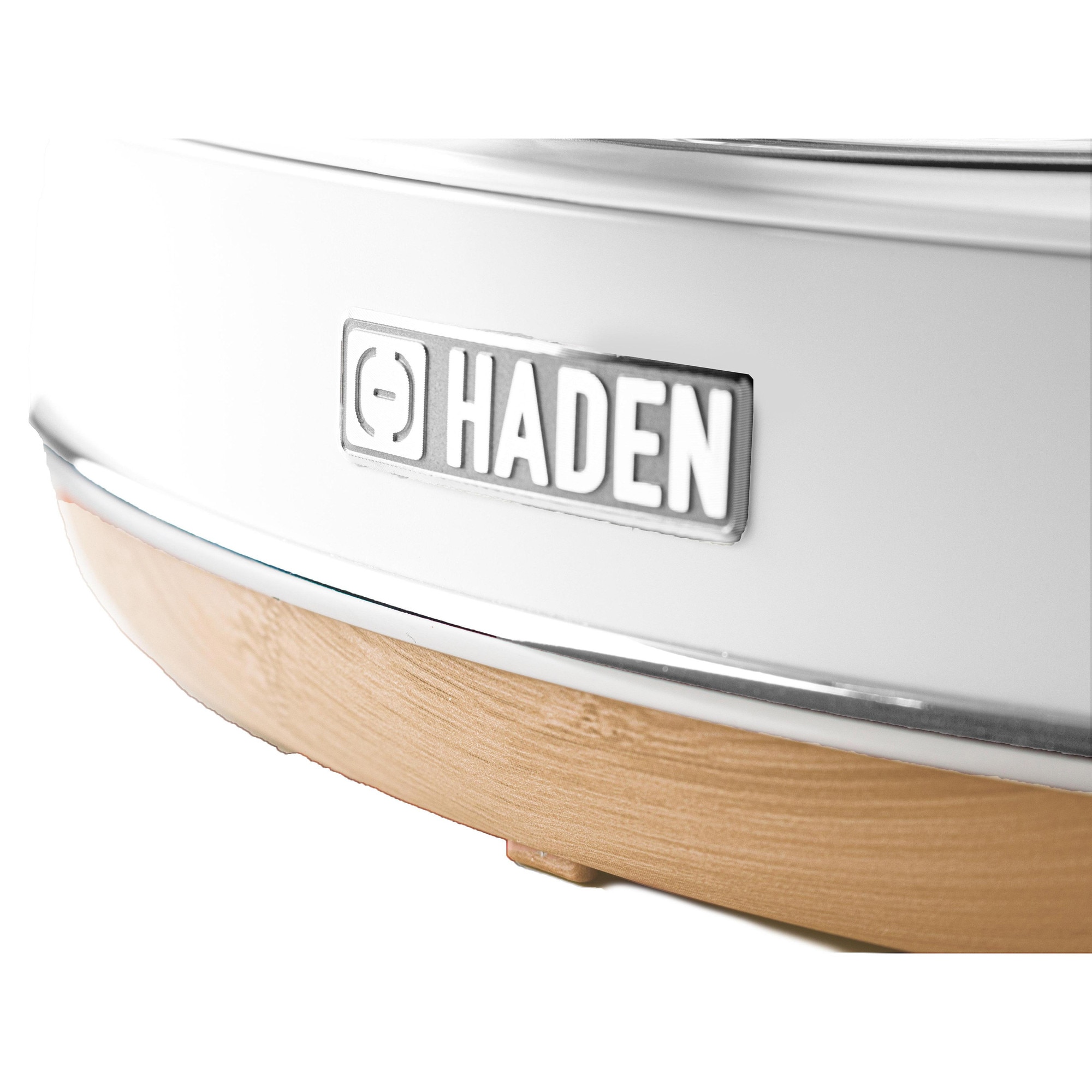 Cafetieră Haden Dorchester, 1080 W, 1,5 l, alb, programator electronic, menținerea temperaturii