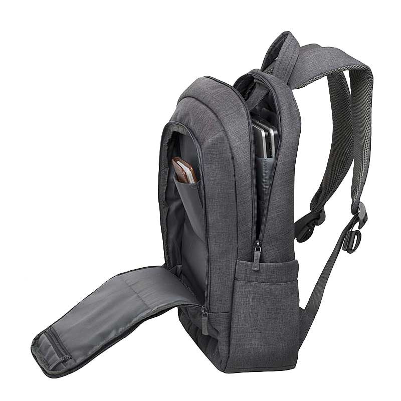 Rucsac Laptop RivaCase 7560, 15.6", Grey
