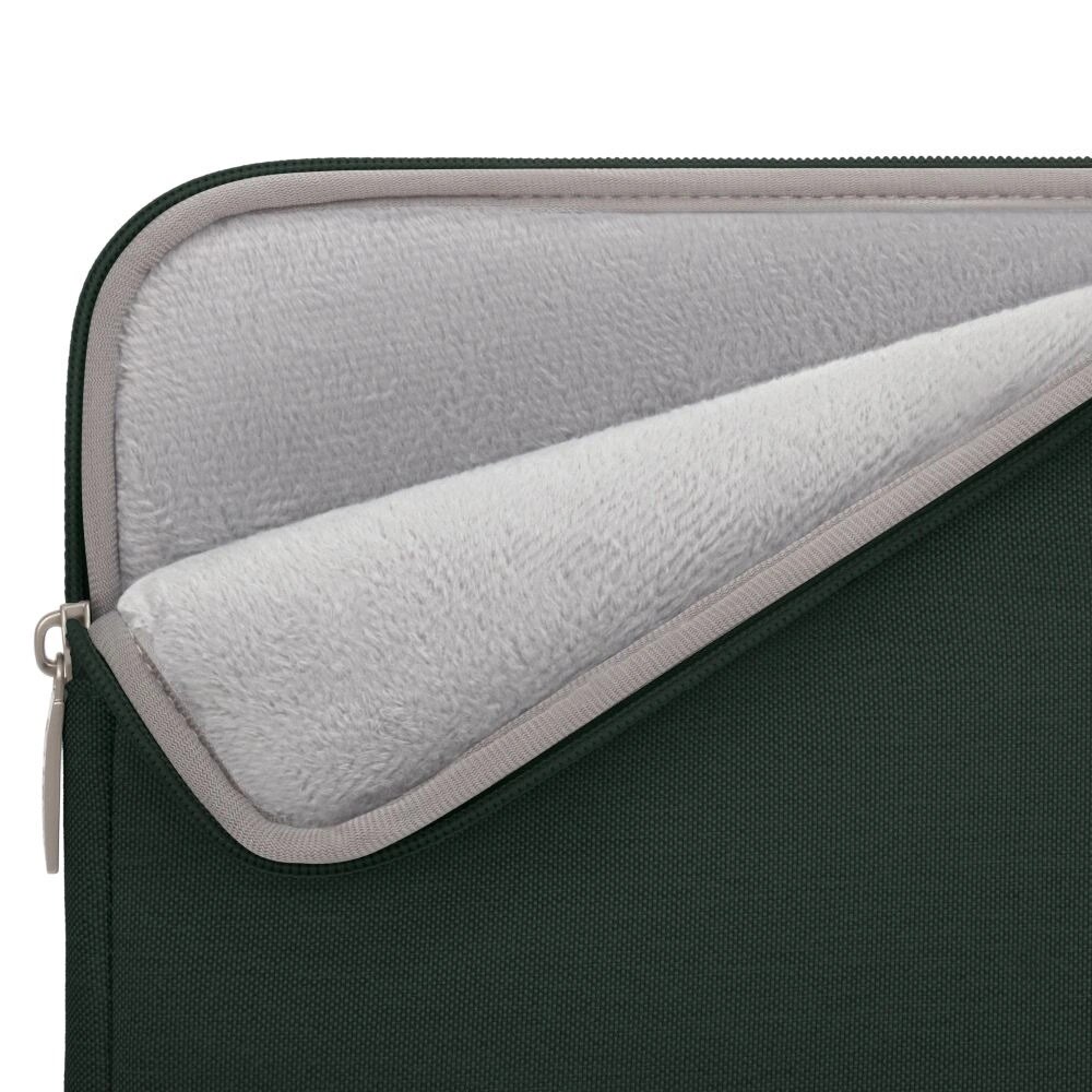 Etui laptop Tech-Protect Sleevy, 15-16 inch, verde inchis, 41,5x29x2,5cm