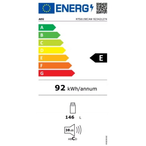 Frigider AEG RTS815ECAW *E*