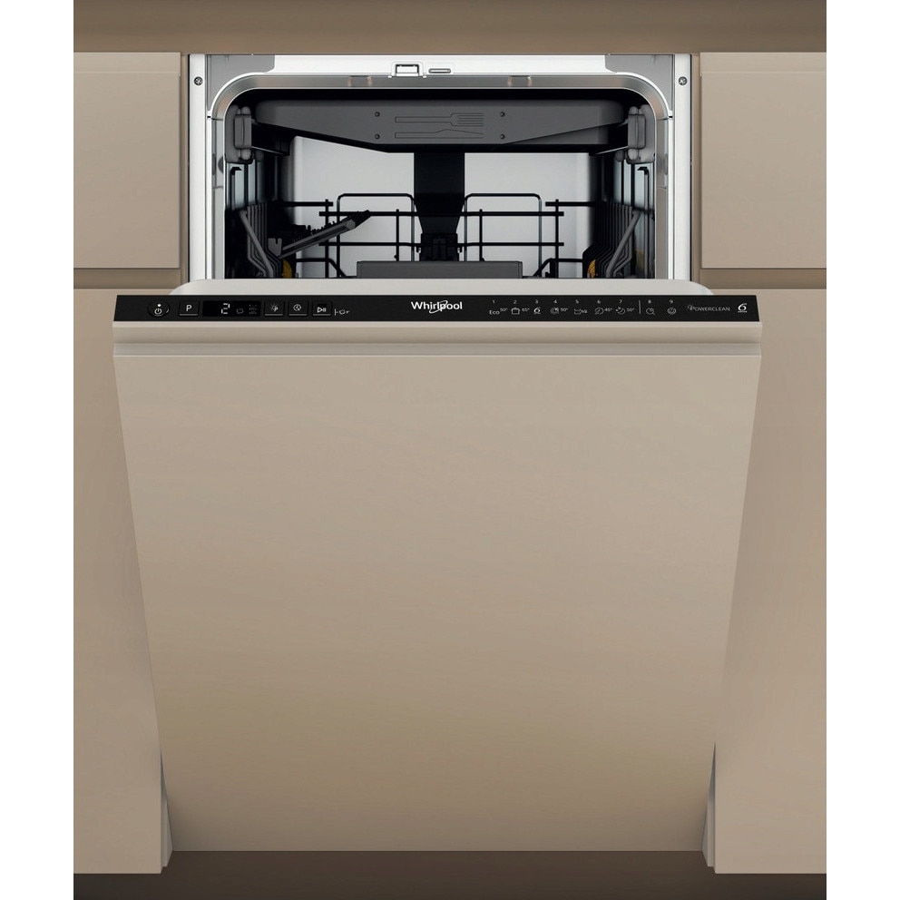 Masina spalat vase Whirlpool, model WH6IC11BS7LSA0, 11 seturi, 44.8x82x55.5cm, functie Power Clean Pro, NaturalDry
