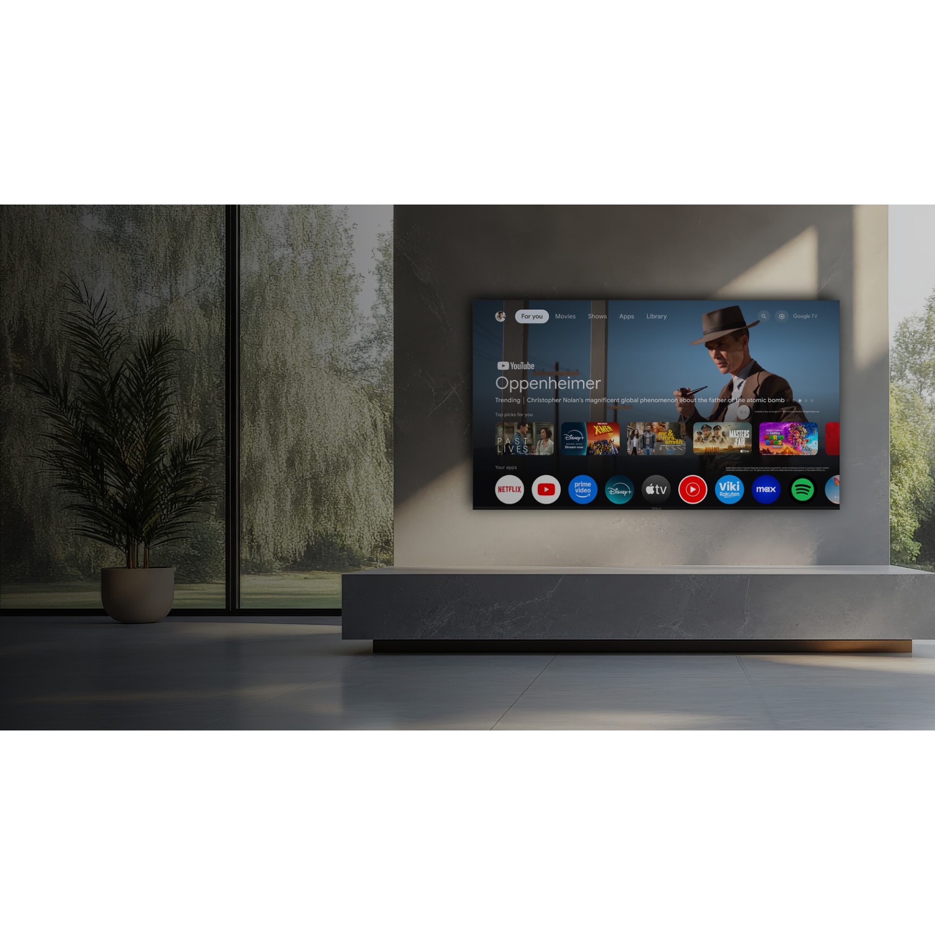 Televizor Tesla LED 55E655BUS, 139 cm, Smart Google TV, 4K Ultra HD, Clasa E