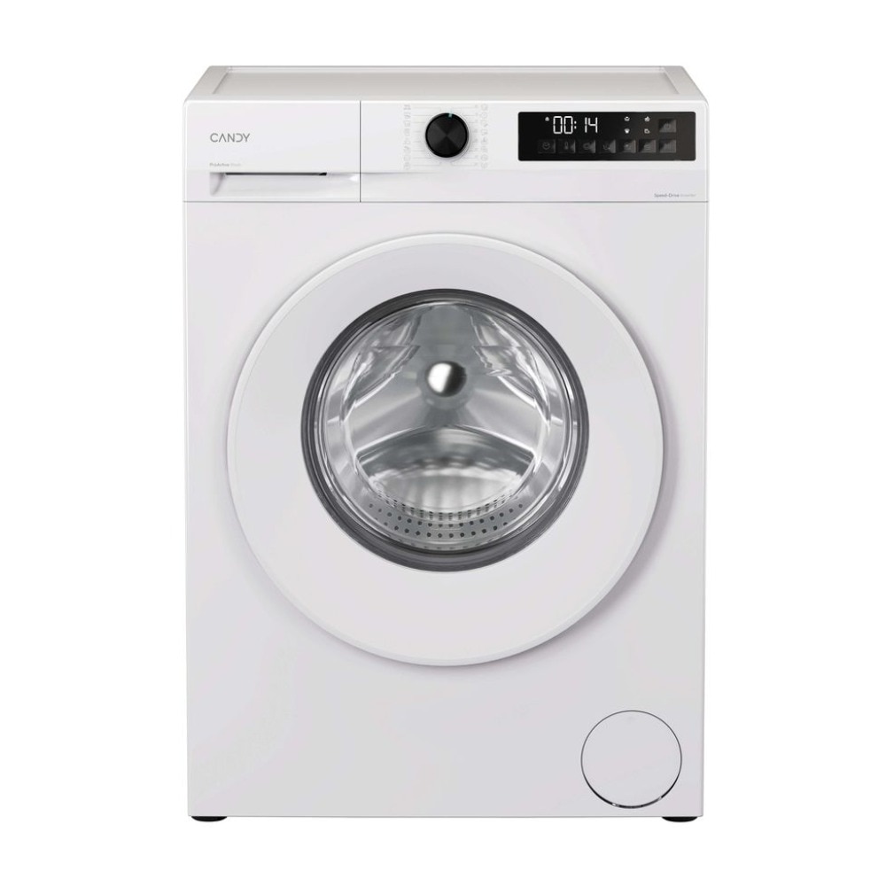 Masina de spalat rufe Candy GD 4108-S, Inverter BPM, Abur, Easy Iron, ProActive Wash, Smart Spray, AI Silent Motion, Clean Shield, 10 kg, 1400 rpm, Clasa A, Alba