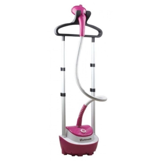 Aparat de calcat vertical cu aburi, 1600 W, 1.5 L, Roz