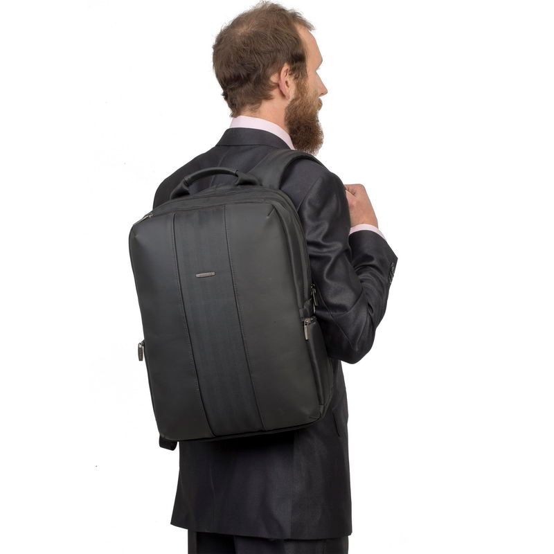 Rucsac laptop Rivacase Business 8165, 15.6", Negru