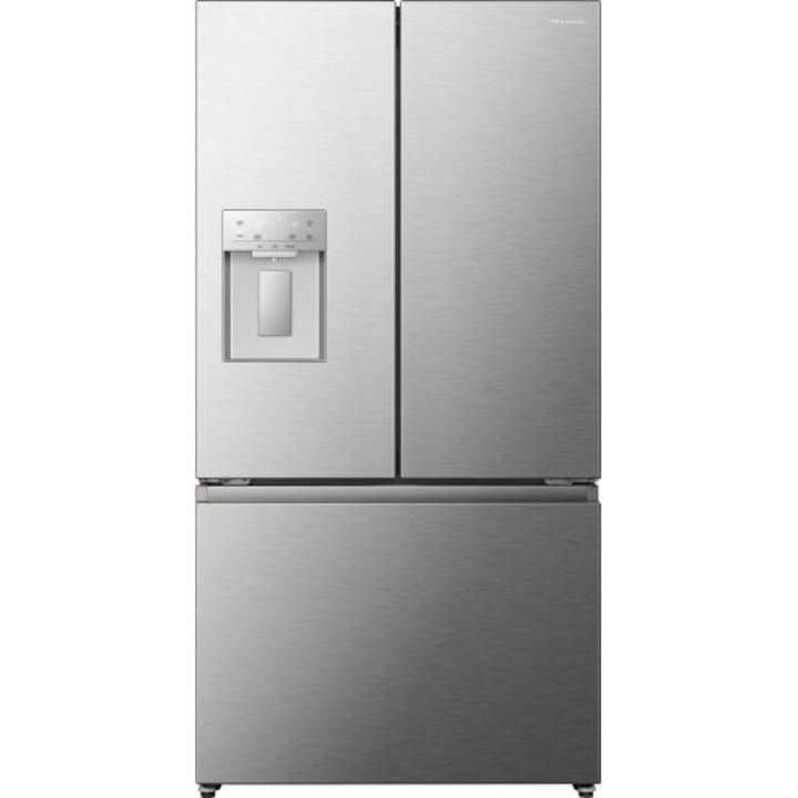 Frigider Hisense, 178.5cm Inox, 634l, No Frost, Dispenser apa, Control smartphone