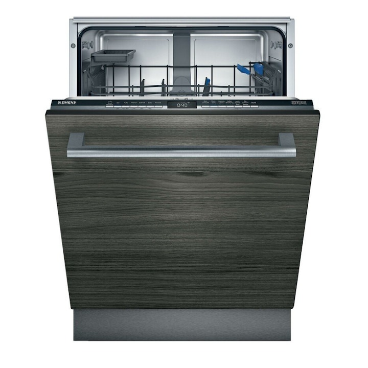 Masina de spalat vase incorporabila SIEMENS SX63HX01BD, clasa D, 60 cm, HomeConnect, TimeLight, 13 seturi, 6 programe, inox