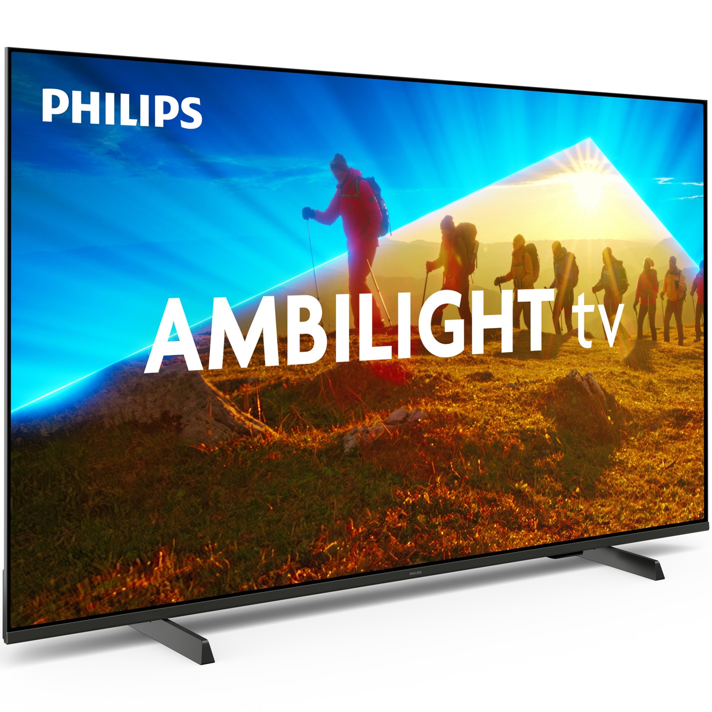 Televizor Philips AMBILIGHT tv LED 65PUS8009, 164 cm, Smart TV, 4K Ultra HD, Clasa F (Model 2024)