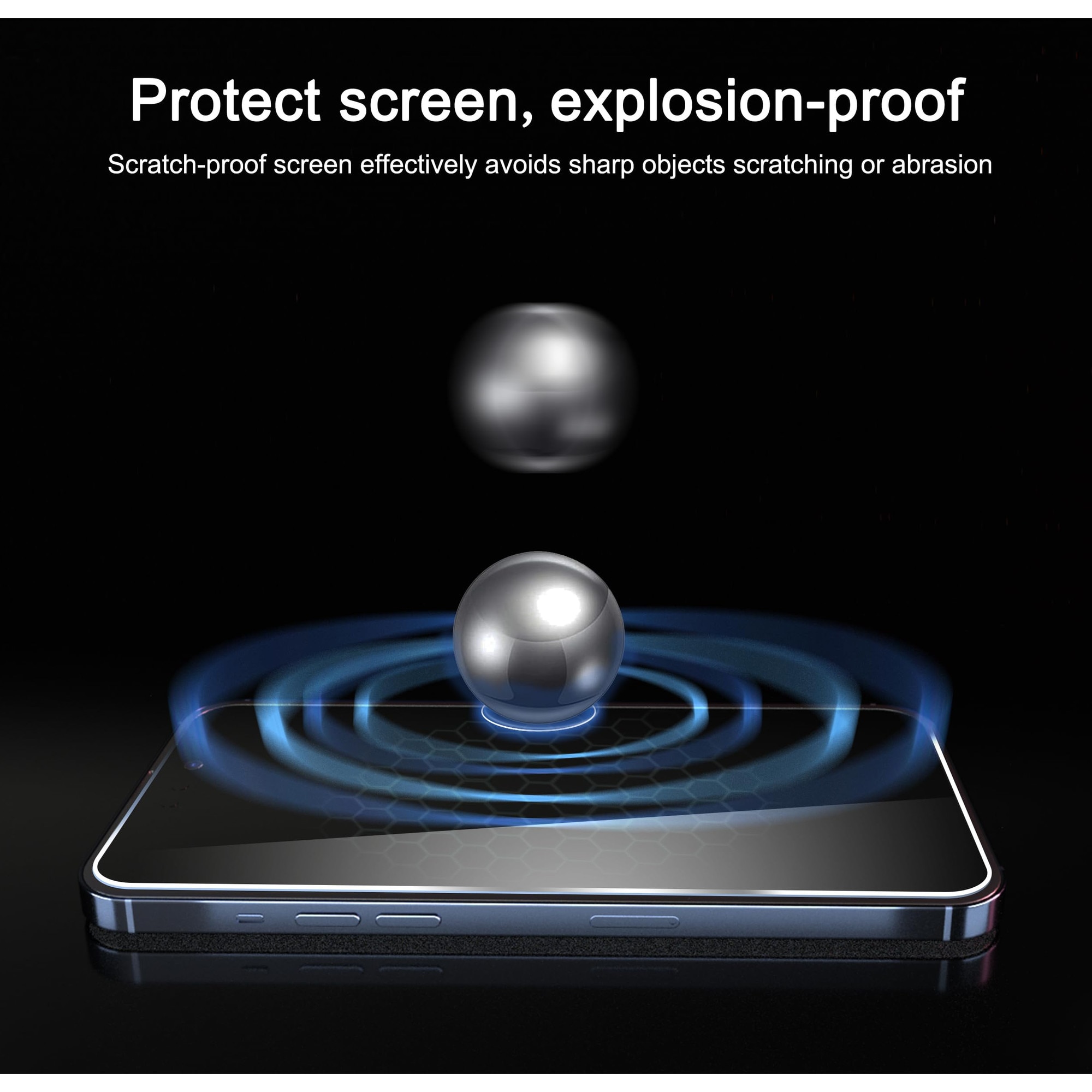 Folie Protectie Privacy compatibila cu iPhone17 pro max, Sticla Templata 9H+, cu Kit de Aplicare Instanta si Functie Automata de Indepartare a Prafului, Claritate Super HD, Tratament Electronic Oleofobic si Anti Amprente