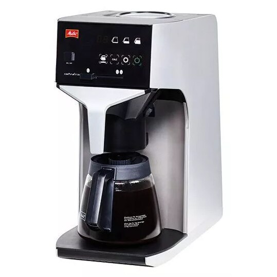 Aparat de cafea cu filtru Melitta Professional XT-180 GWC, racord de apă fix, carafă de sticlă 1, 8l, dimensiuni 230x420x470mm