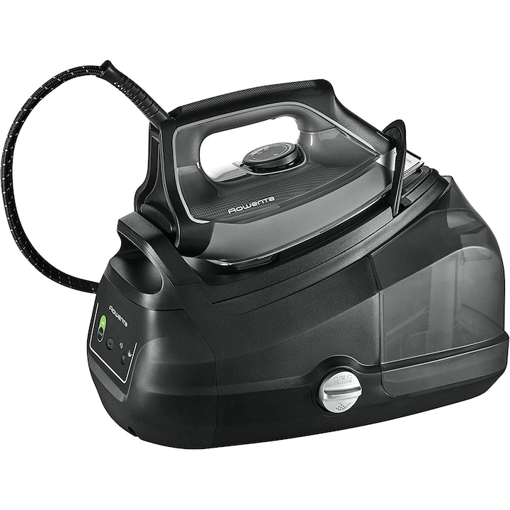 Statie de calcat Rowenta DG8622 Perfect Steam Pro, 2400W, 6.9 bar, 1.1L, 120g/min, jet abur 430g/min, Gri