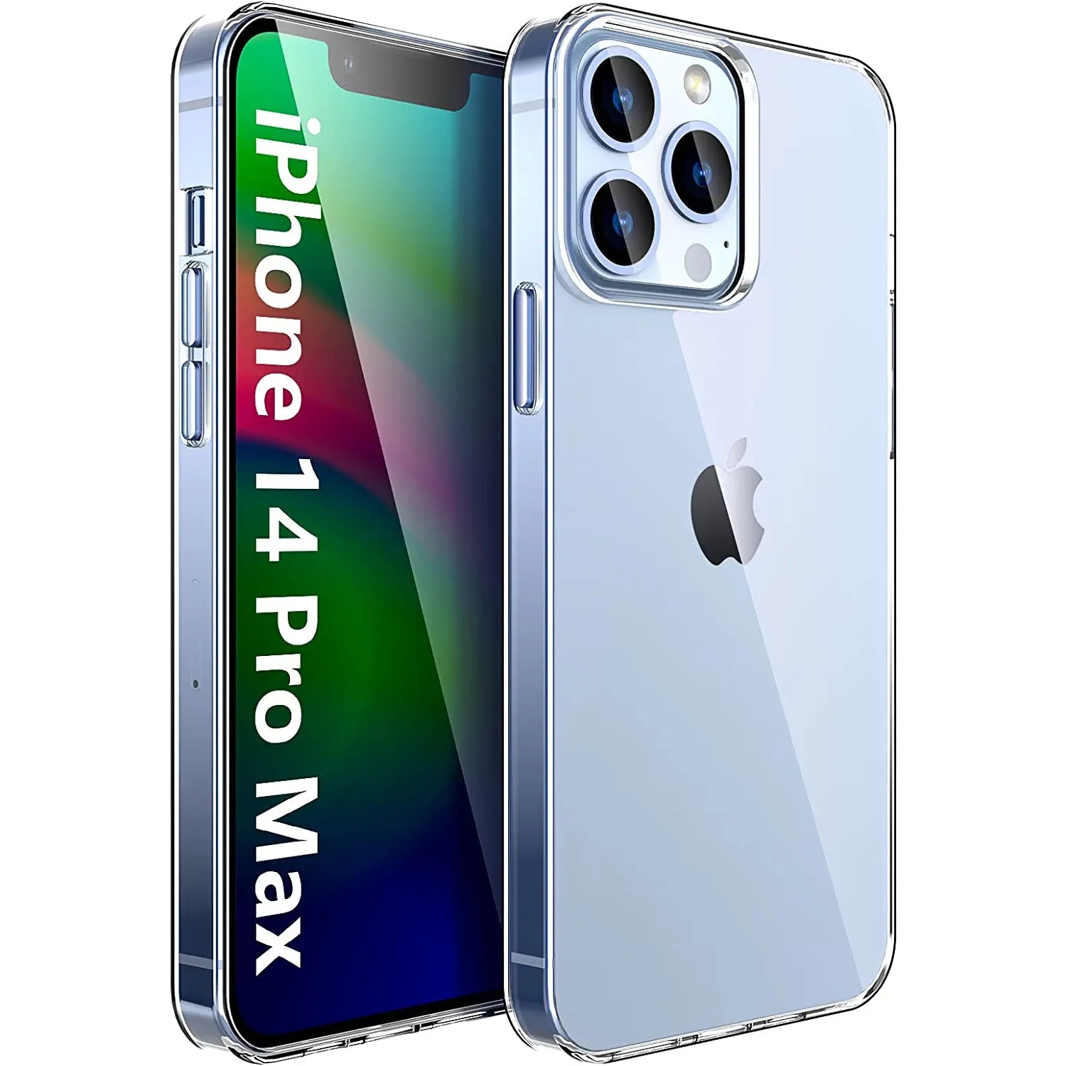 Husa de protectie, Vigeer, Compatibil cu iPhone 14 Pro Max, Transparent