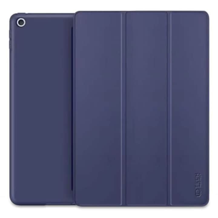 Husa de protectie tableta Tech-Protect, Smartcase pentru Apple iPad 10.2 2019/ 2020/ 2021, Albastru Navy
