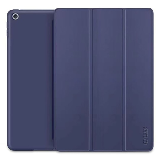 Husa de protectie tableta Tech-Protect, Smartcase pentru Apple iPad 10.2 2019/ 2020/ 2021, Albastru Navy
